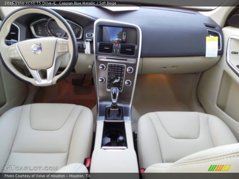 Caspian Blue Metallic / Soft Beige 2015 Volvo XC60 T5 Drive-E