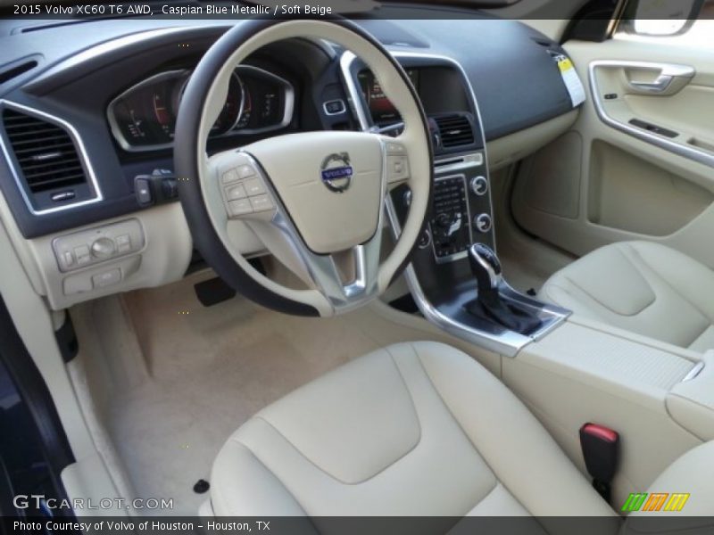  2015 XC60 T6 AWD Soft Beige Interior