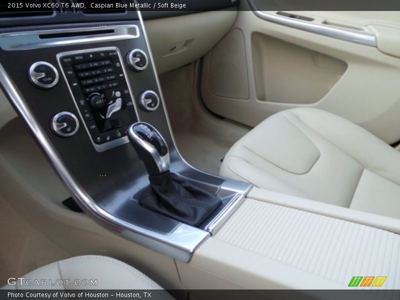 Caspian Blue Metallic / Soft Beige 2015 Volvo XC60 T6 AWD