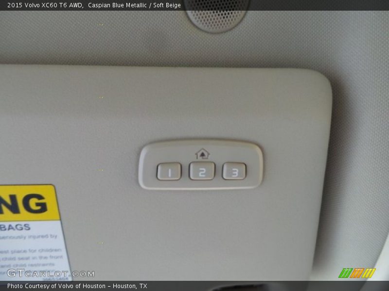 Caspian Blue Metallic / Soft Beige 2015 Volvo XC60 T6 AWD