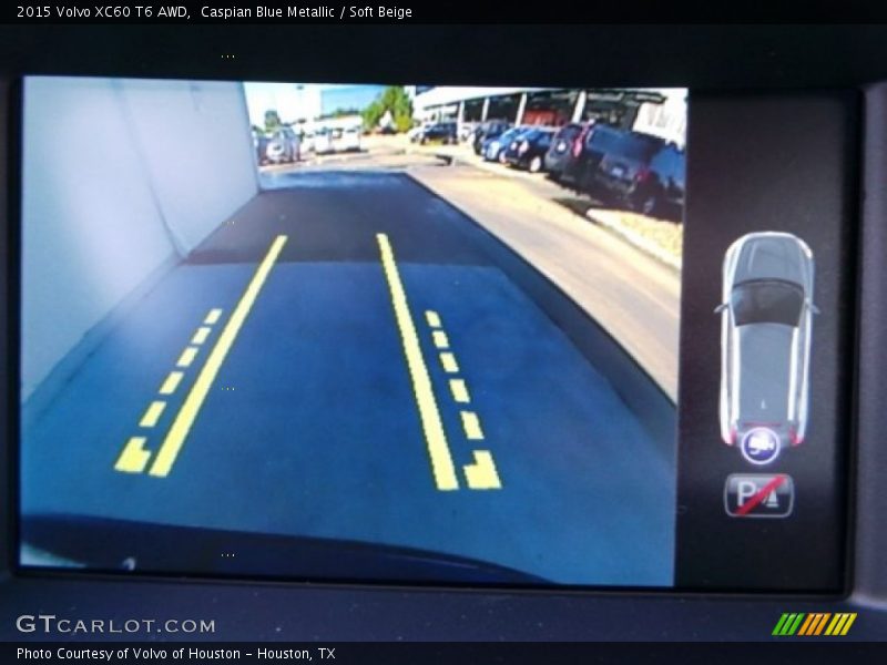 Caspian Blue Metallic / Soft Beige 2015 Volvo XC60 T6 AWD
