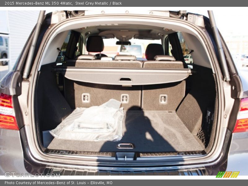 Steel Grey Metallic / Black 2015 Mercedes-Benz ML 350 4Matic