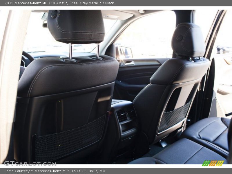 Steel Grey Metallic / Black 2015 Mercedes-Benz ML 350 4Matic