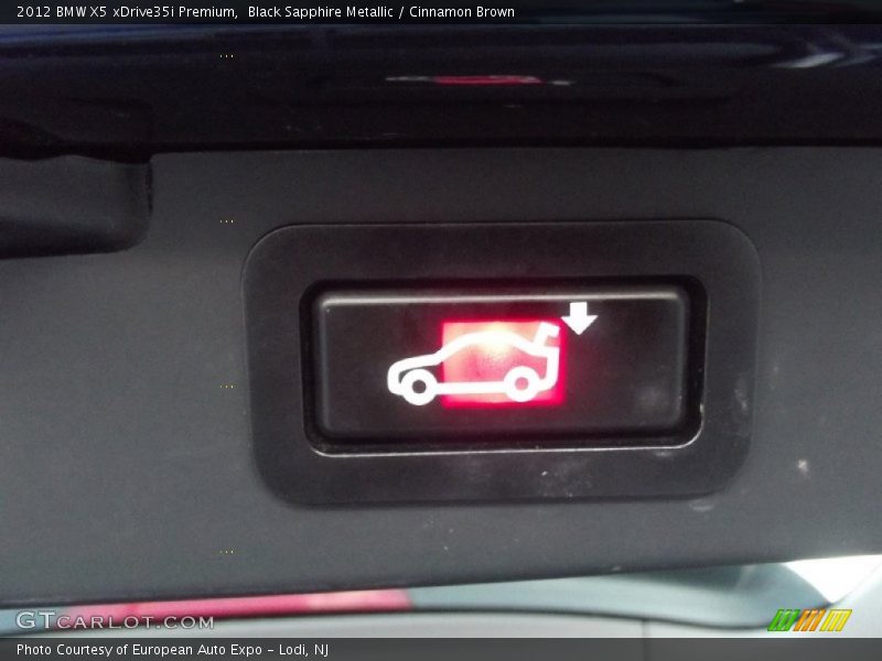 Black Sapphire Metallic / Cinnamon Brown 2012 BMW X5 xDrive35i Premium