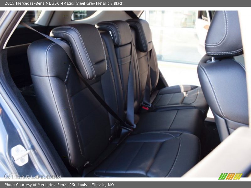 Steel Grey Metallic / Black 2015 Mercedes-Benz ML 350 4Matic