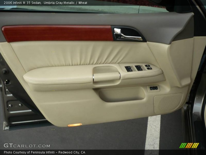 Umbria Gray Metallic / Wheat 2006 Infiniti M 35 Sedan