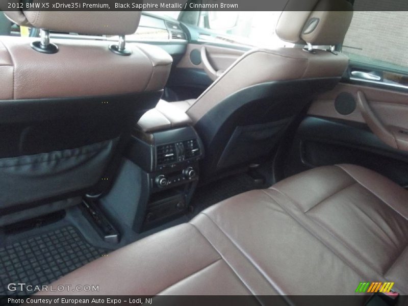 Black Sapphire Metallic / Cinnamon Brown 2012 BMW X5 xDrive35i Premium