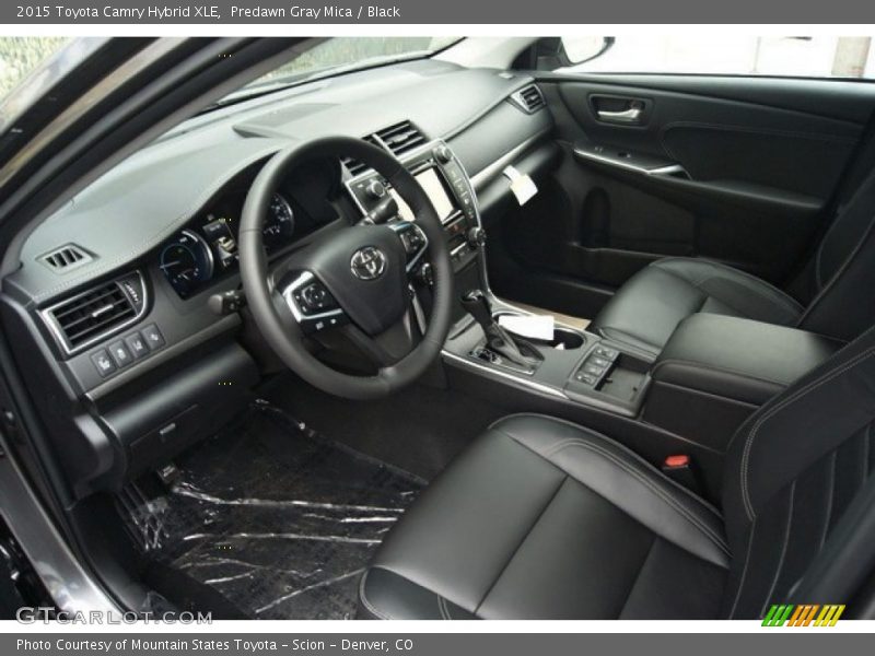  2015 Camry Hybrid XLE Black Interior