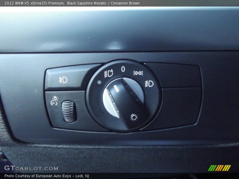 Black Sapphire Metallic / Cinnamon Brown 2012 BMW X5 xDrive35i Premium