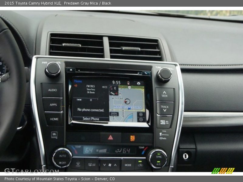 Navigation of 2015 Camry Hybrid XLE