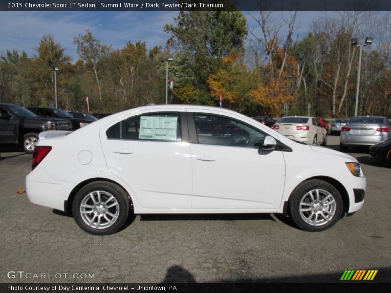  2015 Sonic LT Sedan Summit White