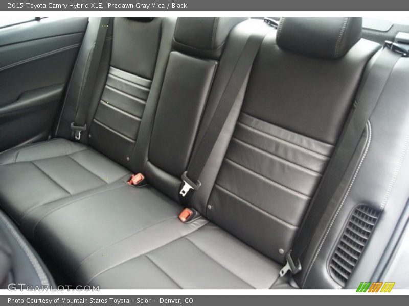 Rear Seat of 2015 Camry Hybrid XLE