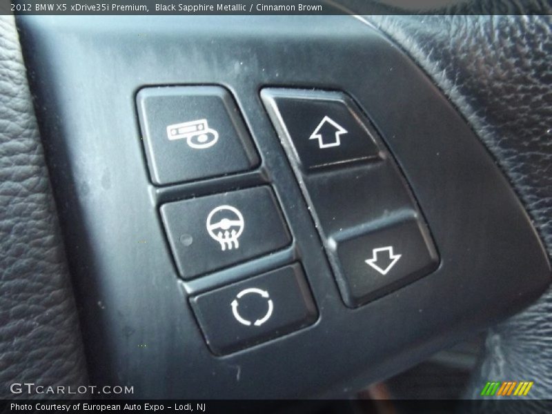 Black Sapphire Metallic / Cinnamon Brown 2012 BMW X5 xDrive35i Premium