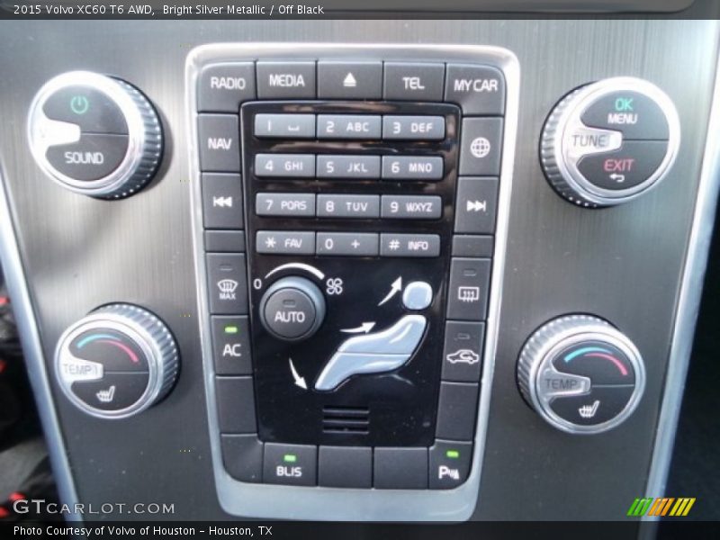 Controls of 2015 XC60 T6 AWD