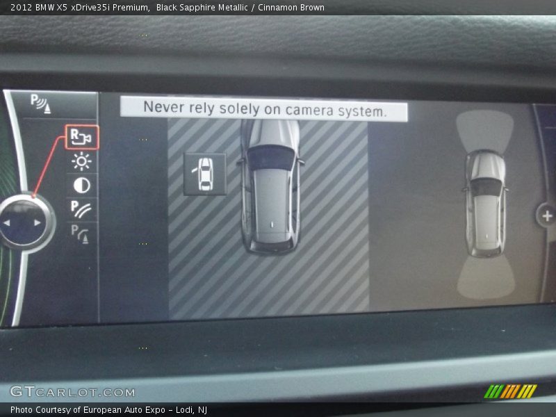 Black Sapphire Metallic / Cinnamon Brown 2012 BMW X5 xDrive35i Premium