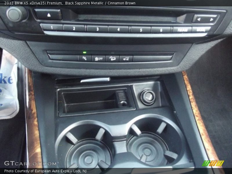 Black Sapphire Metallic / Cinnamon Brown 2012 BMW X5 xDrive35i Premium