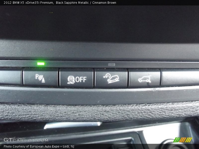 Black Sapphire Metallic / Cinnamon Brown 2012 BMW X5 xDrive35i Premium