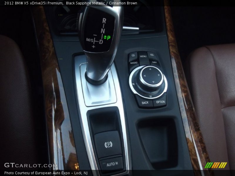 Black Sapphire Metallic / Cinnamon Brown 2012 BMW X5 xDrive35i Premium