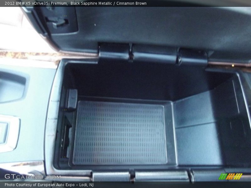 Black Sapphire Metallic / Cinnamon Brown 2012 BMW X5 xDrive35i Premium
