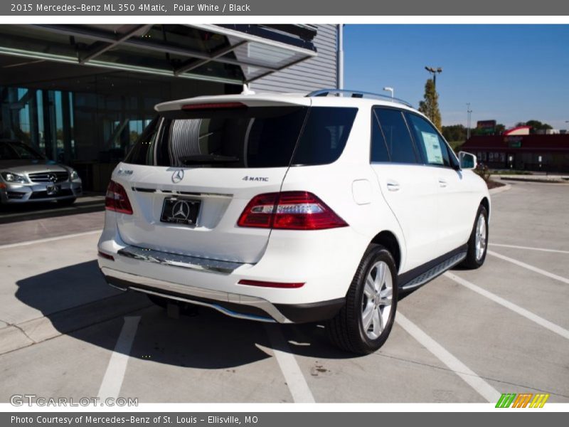 Polar White / Black 2015 Mercedes-Benz ML 350 4Matic
