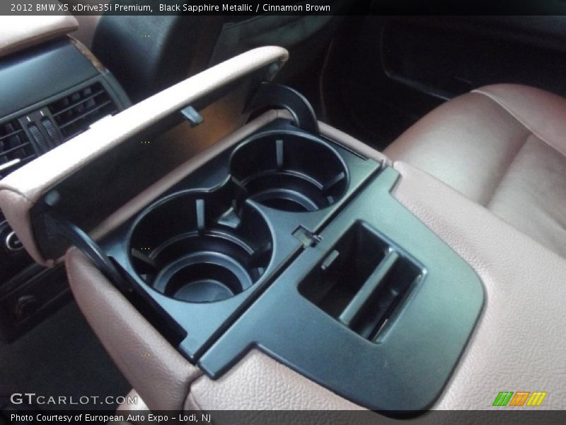 Black Sapphire Metallic / Cinnamon Brown 2012 BMW X5 xDrive35i Premium