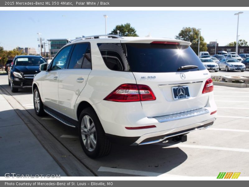 Polar White / Black 2015 Mercedes-Benz ML 350 4Matic