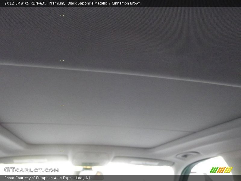 Black Sapphire Metallic / Cinnamon Brown 2012 BMW X5 xDrive35i Premium