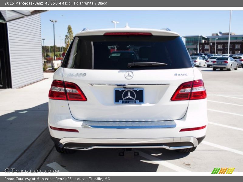 Polar White / Black 2015 Mercedes-Benz ML 350 4Matic