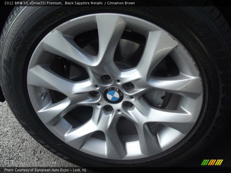 Black Sapphire Metallic / Cinnamon Brown 2012 BMW X5 xDrive35i Premium