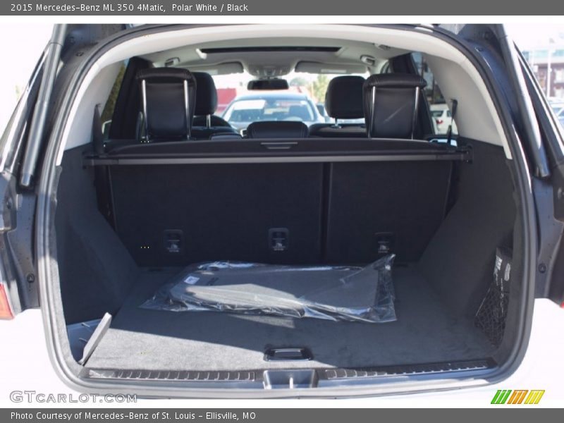 Polar White / Black 2015 Mercedes-Benz ML 350 4Matic