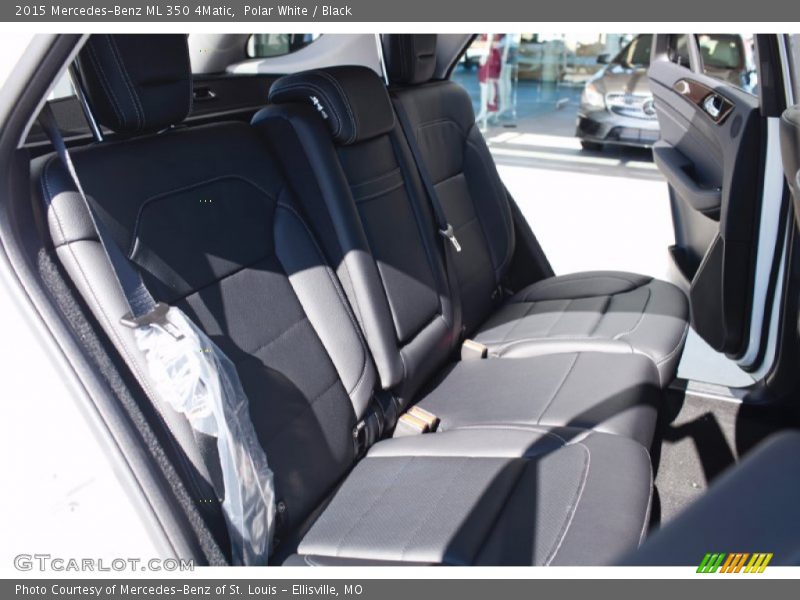 Polar White / Black 2015 Mercedes-Benz ML 350 4Matic