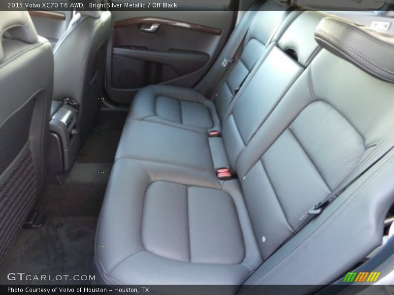 Rear Seat of 2015 XC70 T6 AWD