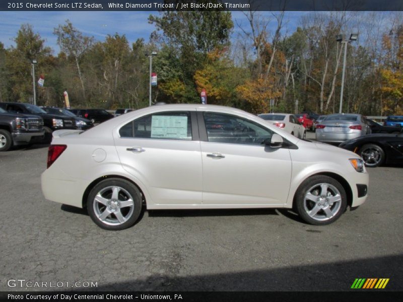  2015 Sonic LTZ Sedan White Diamond Tricoat