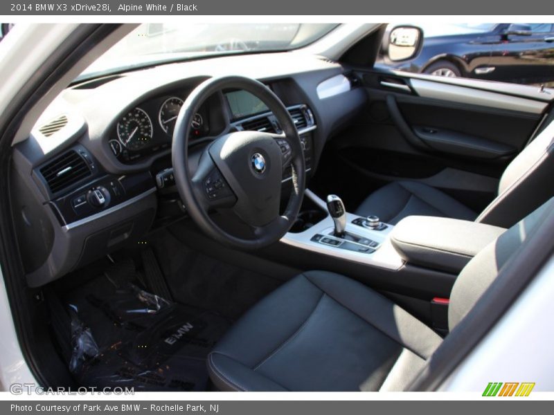 Alpine White / Black 2014 BMW X3 xDrive28i