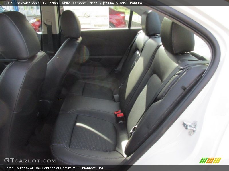 Rear Seat of 2015 Sonic LTZ Sedan