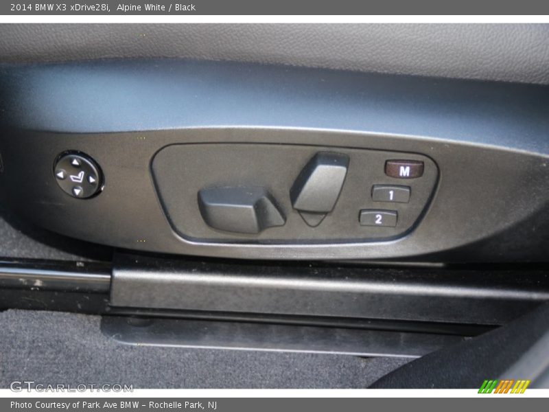 Alpine White / Black 2014 BMW X3 xDrive28i