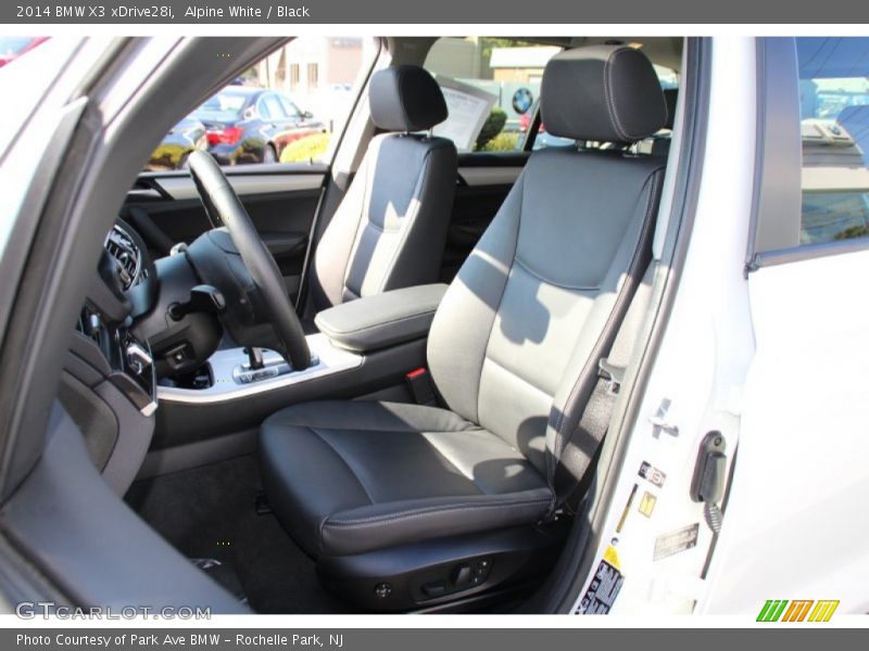 Alpine White / Black 2014 BMW X3 xDrive28i