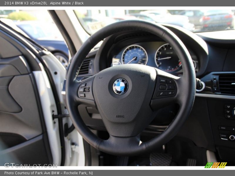 Alpine White / Black 2014 BMW X3 xDrive28i