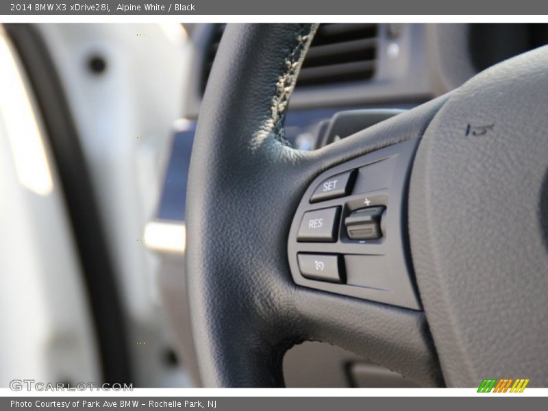 Alpine White / Black 2014 BMW X3 xDrive28i