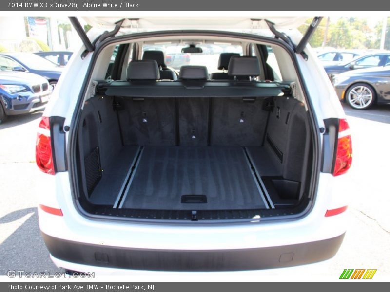 Alpine White / Black 2014 BMW X3 xDrive28i