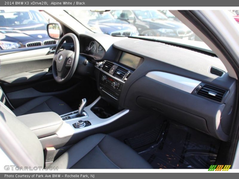 Alpine White / Black 2014 BMW X3 xDrive28i