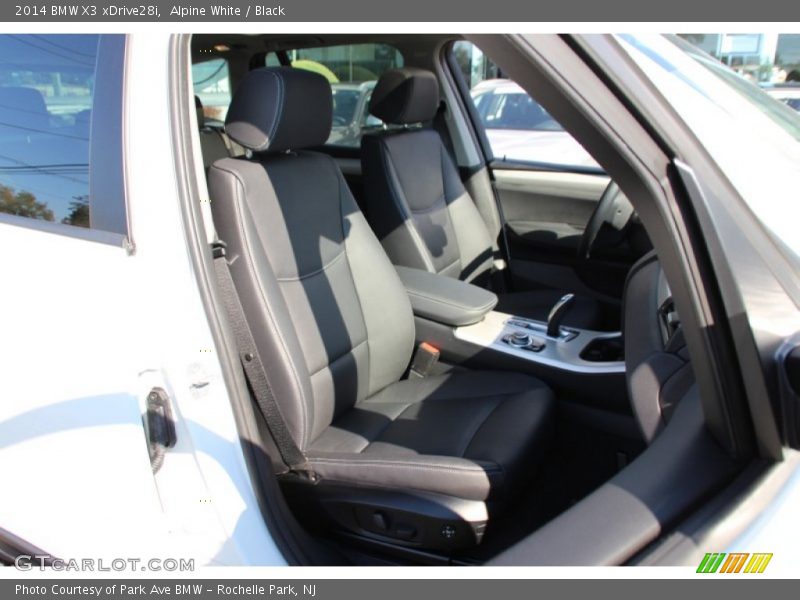Alpine White / Black 2014 BMW X3 xDrive28i