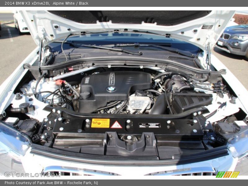 Alpine White / Black 2014 BMW X3 xDrive28i