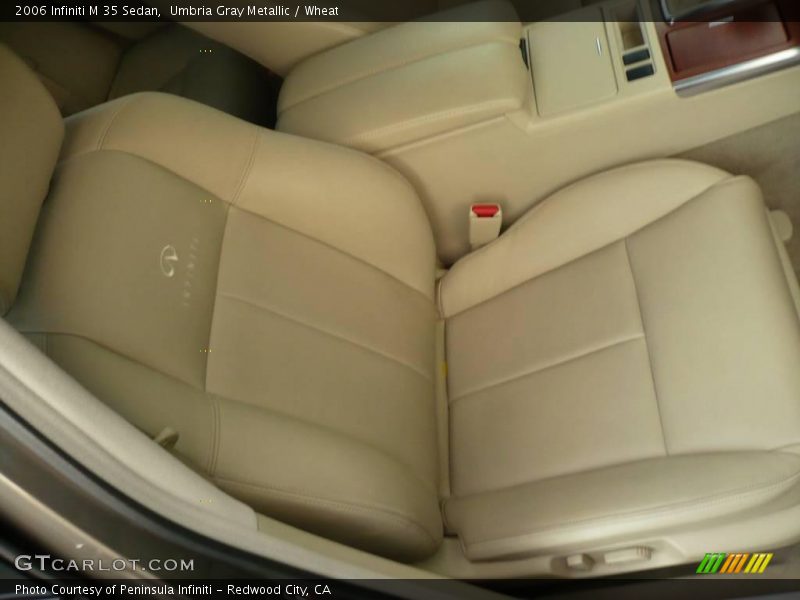 Umbria Gray Metallic / Wheat 2006 Infiniti M 35 Sedan
