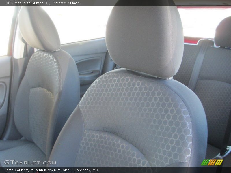 Infrared / Black 2015 Mitsubishi Mirage DE