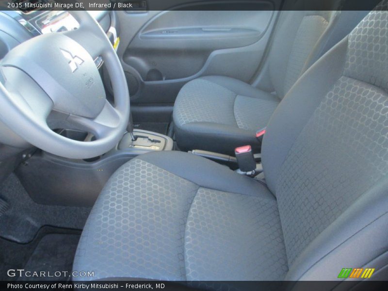 Infrared / Black 2015 Mitsubishi Mirage DE
