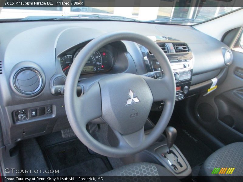 Infrared / Black 2015 Mitsubishi Mirage DE