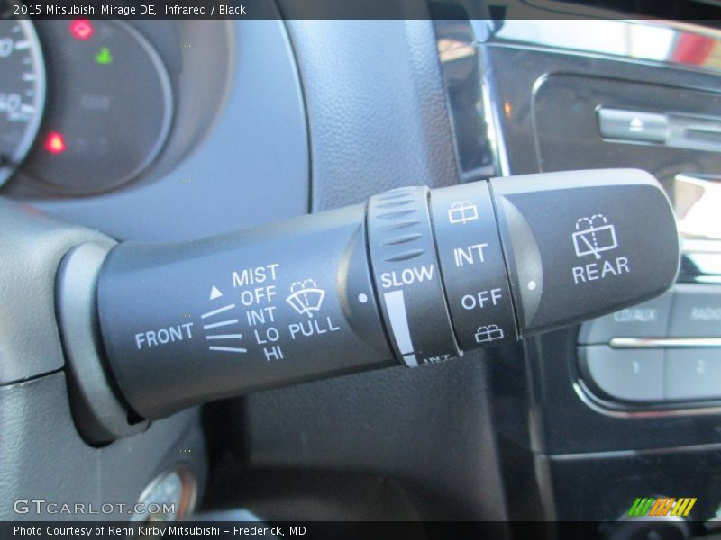 Infrared / Black 2015 Mitsubishi Mirage DE