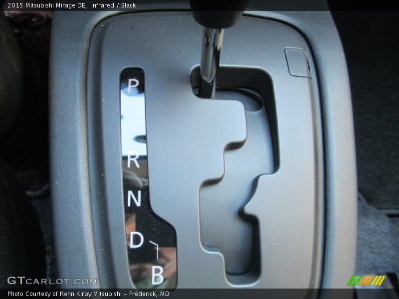 Infrared / Black 2015 Mitsubishi Mirage DE