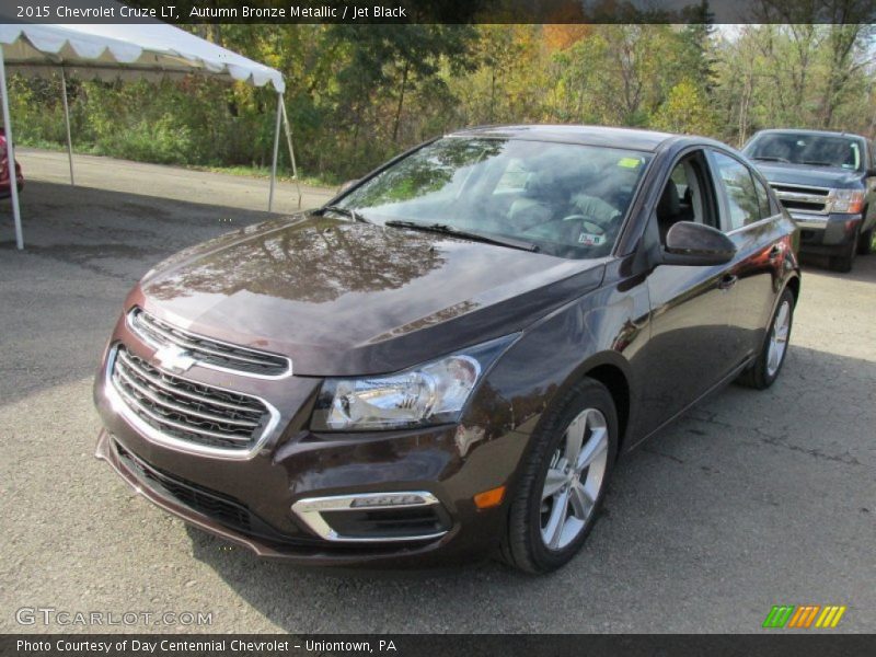 Autumn Bronze Metallic / Jet Black 2015 Chevrolet Cruze LT